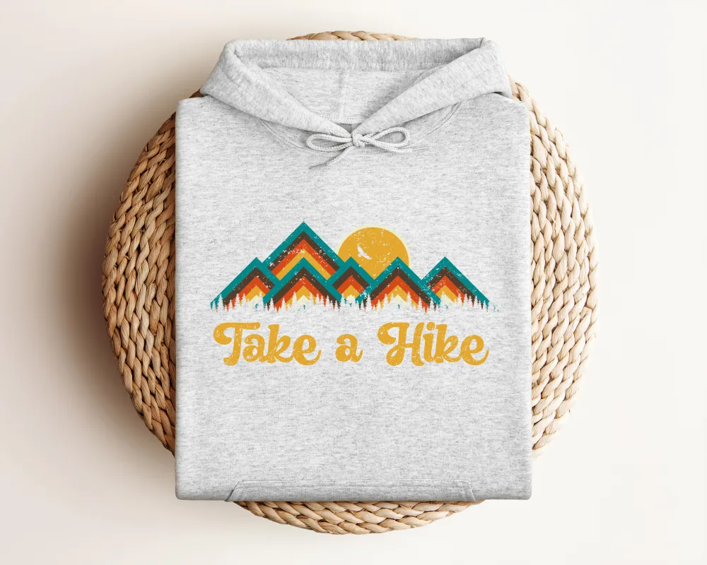 Trail Hike Graphic Pullover Hoodie