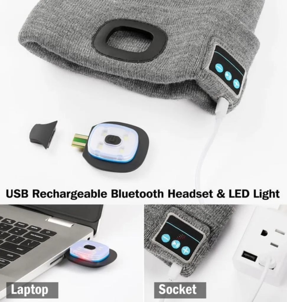 ❤️‍🔥Hot Sale 49%OFF 🔥 3-in-1 Function Bluetooth Beanie