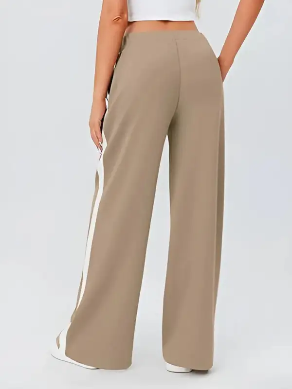 Wide Leg Striped Pants