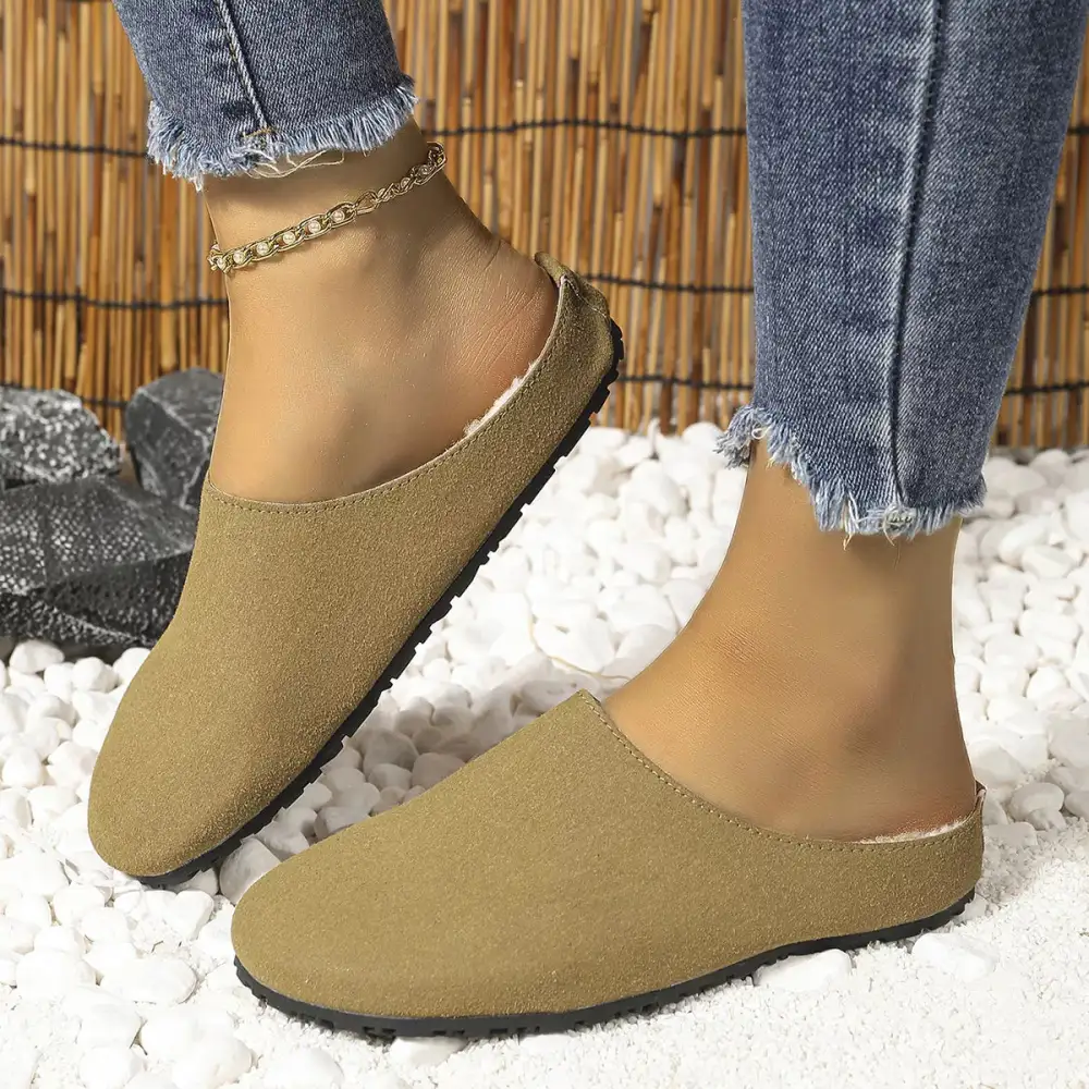 Round Toe Flats Slippers