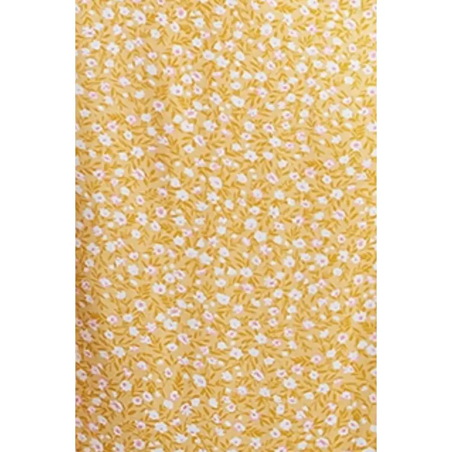 Smocked Printed Square Neck Maxi Cami Dress