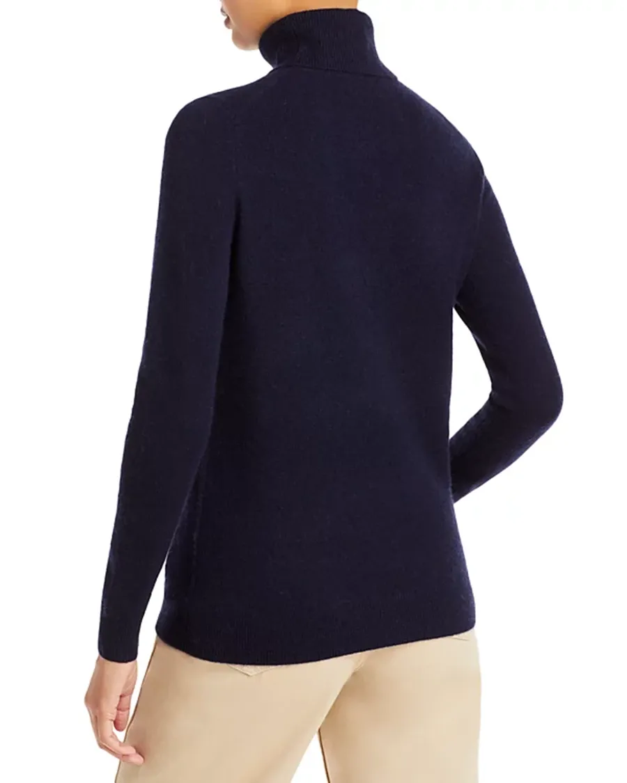 Long Sleeves Cashmere Turtleneck Sweater