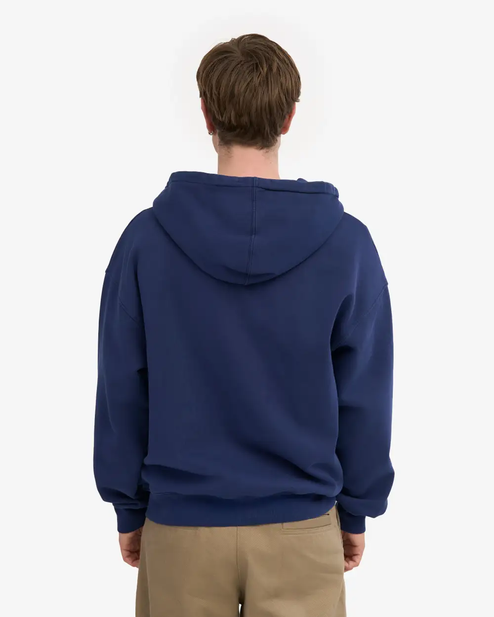 Organic Oversized Zip Hoodie