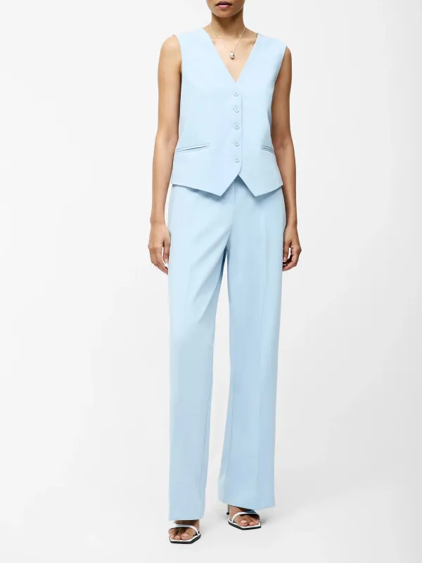 Exquisitely Cut V-Neck Fashionable Business Vest