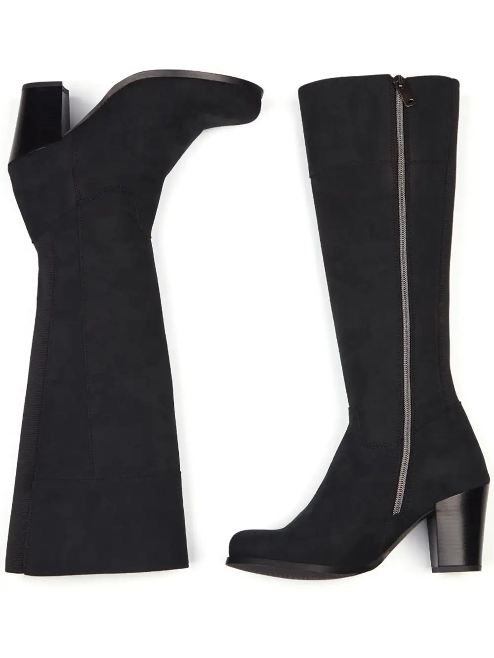 Women's Clean Modern Water Resistant Tall Riding Boots