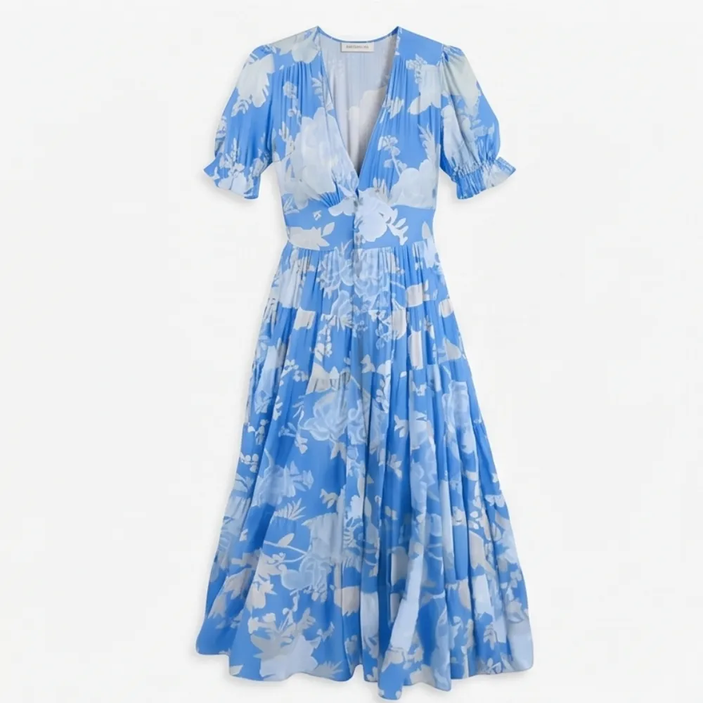 Floral Flowing Maxi Dress
