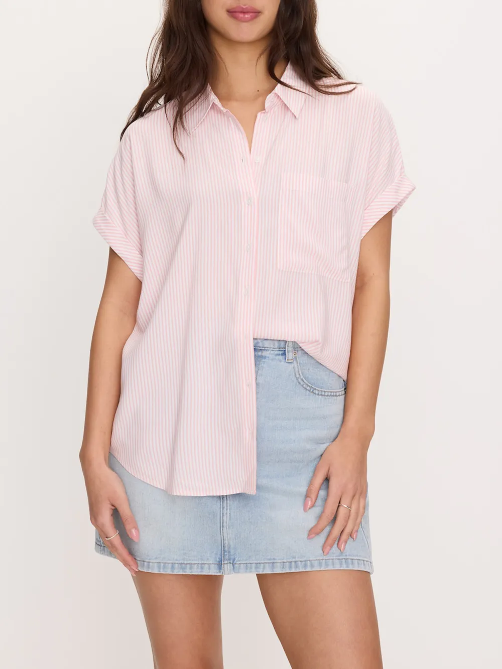 Striped Utility Shirt