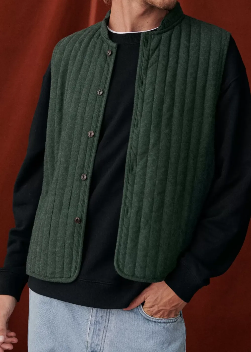 Daily Cardigan Denim