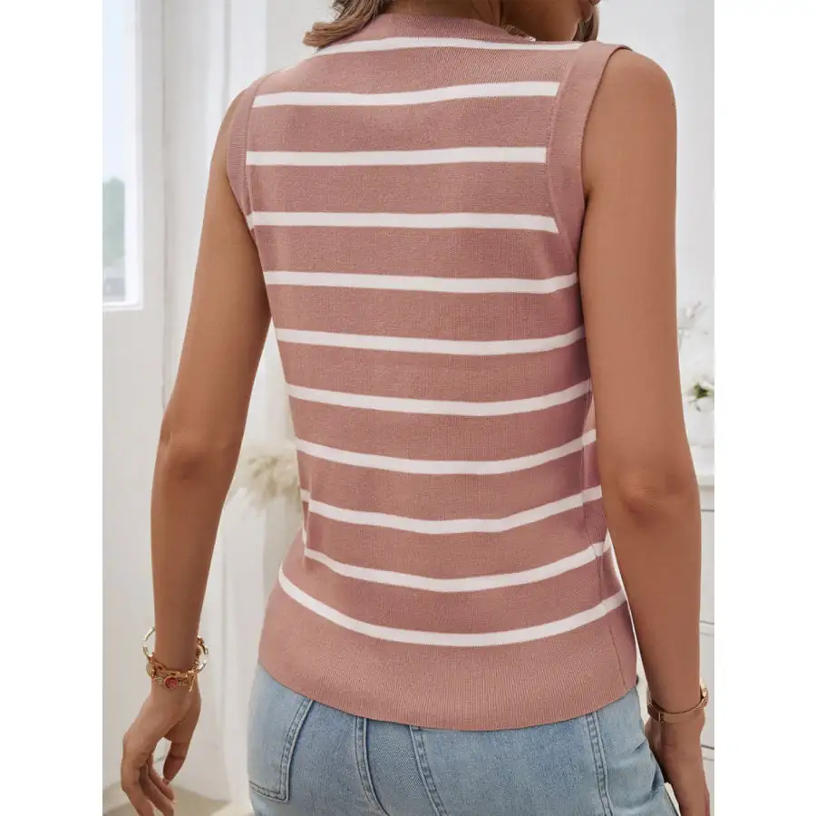 V Neck Knit Tank