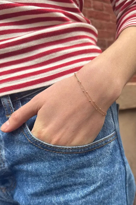 Double Chain Bracelet