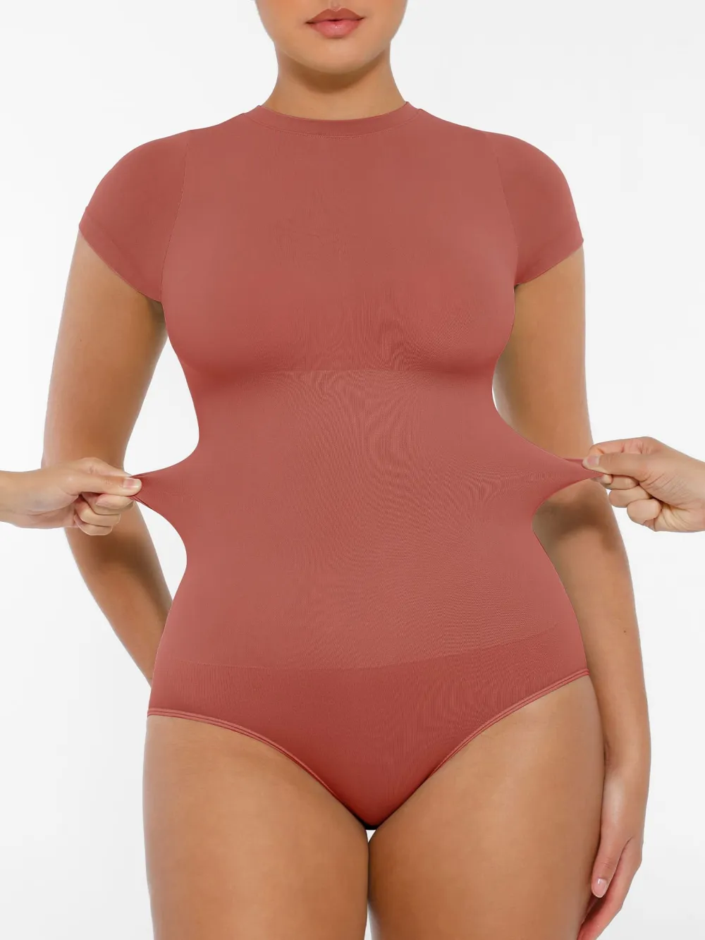 Seamless Crew Shaping Bodysuit