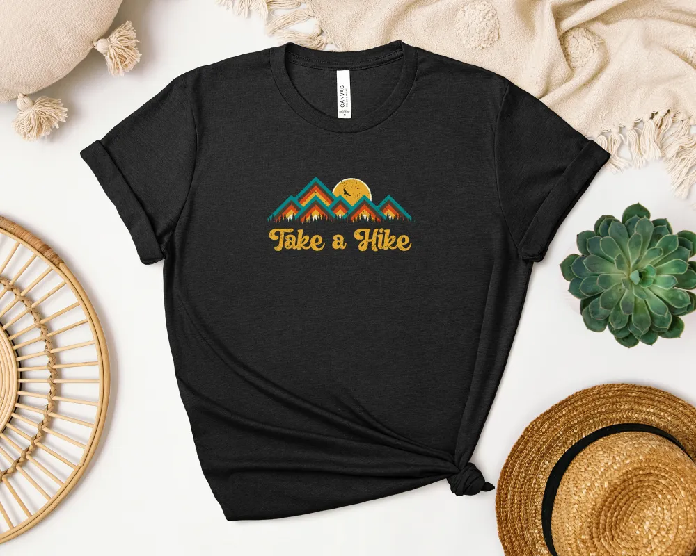 Trail Hike Graphic Everyday Tee