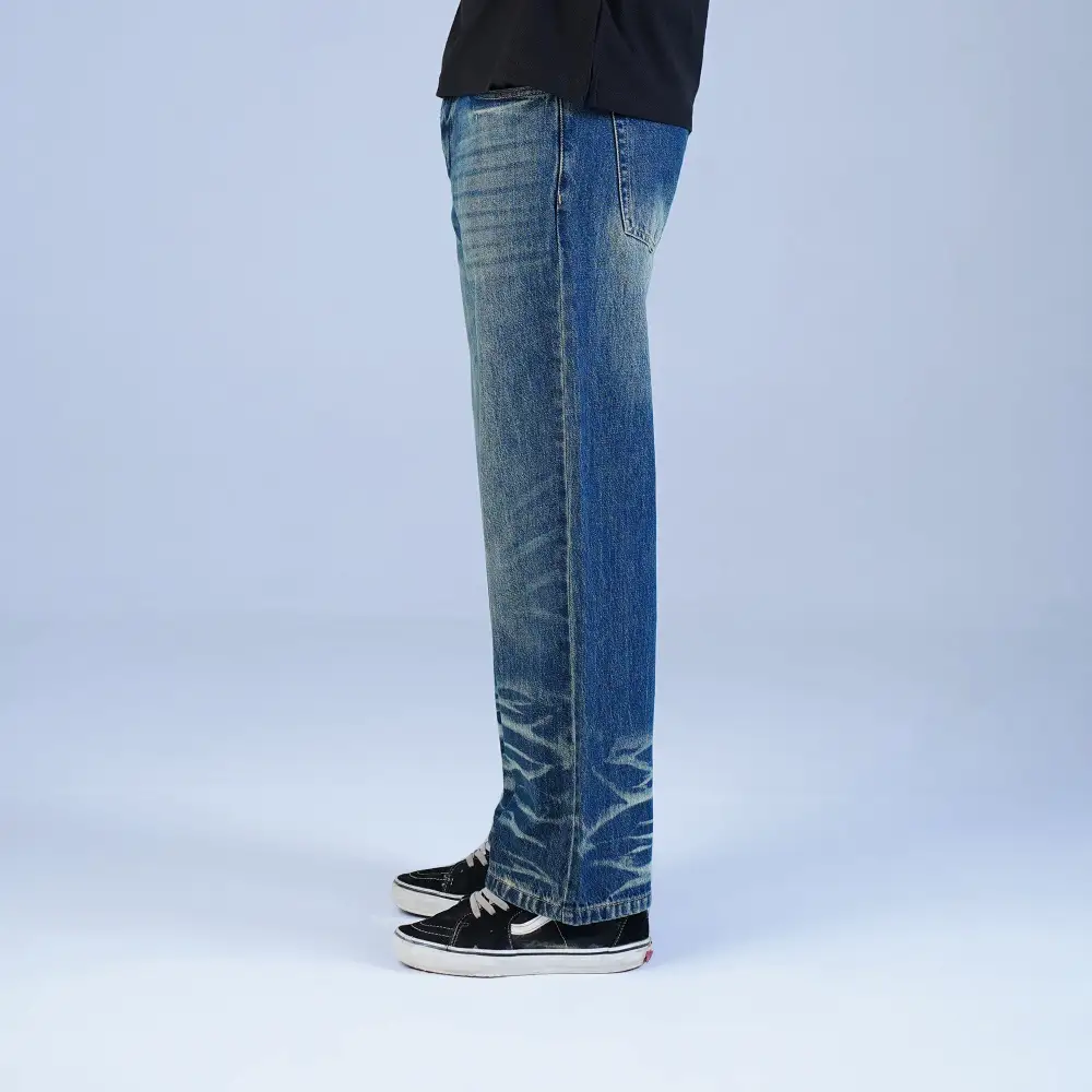 Men's Easy Relaxed Stretch Denim Jeans