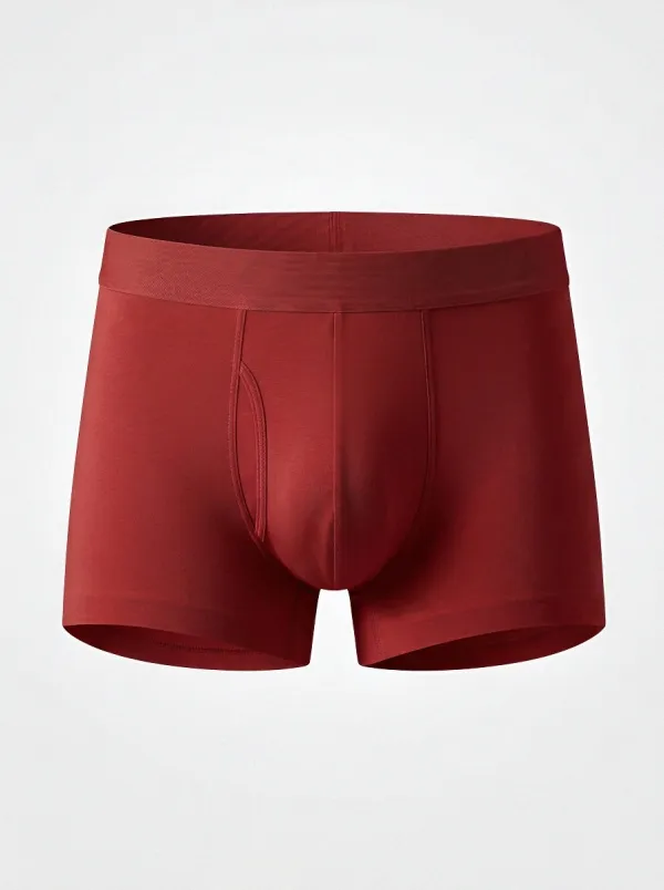 Men's Elastic Waistband Contoured Pouch 3-Pack Boxer Briefs