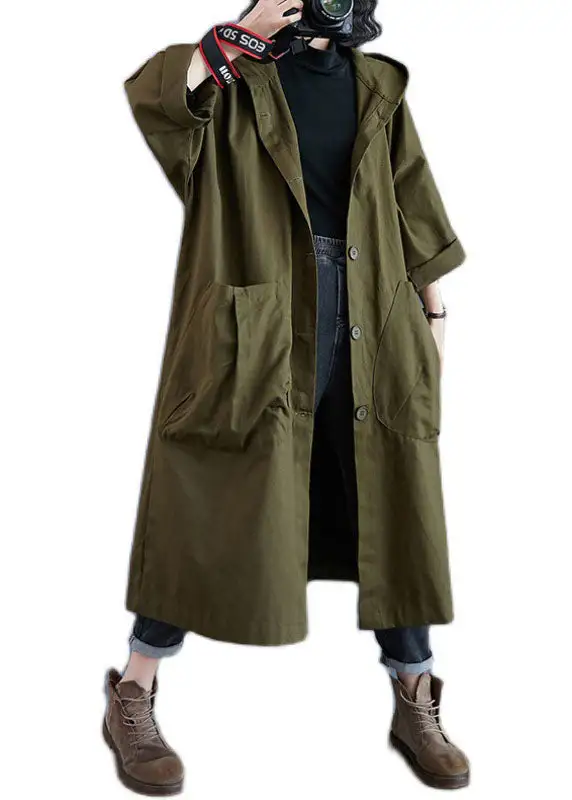Modern Hooded Women's Coat