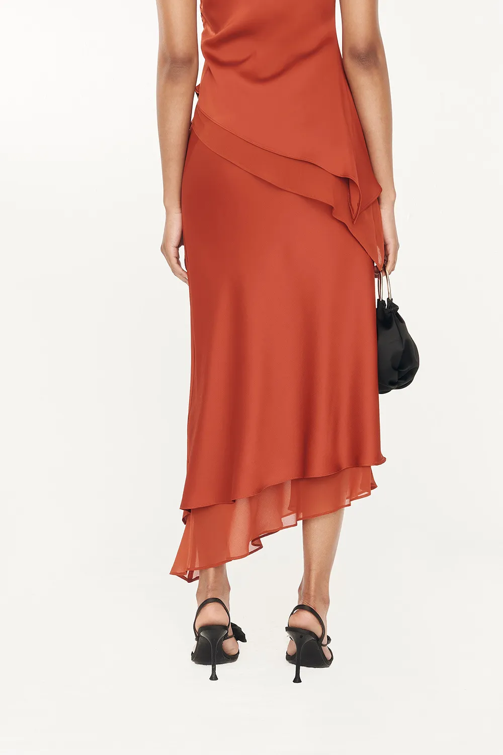 Solid Color Soft Skirt