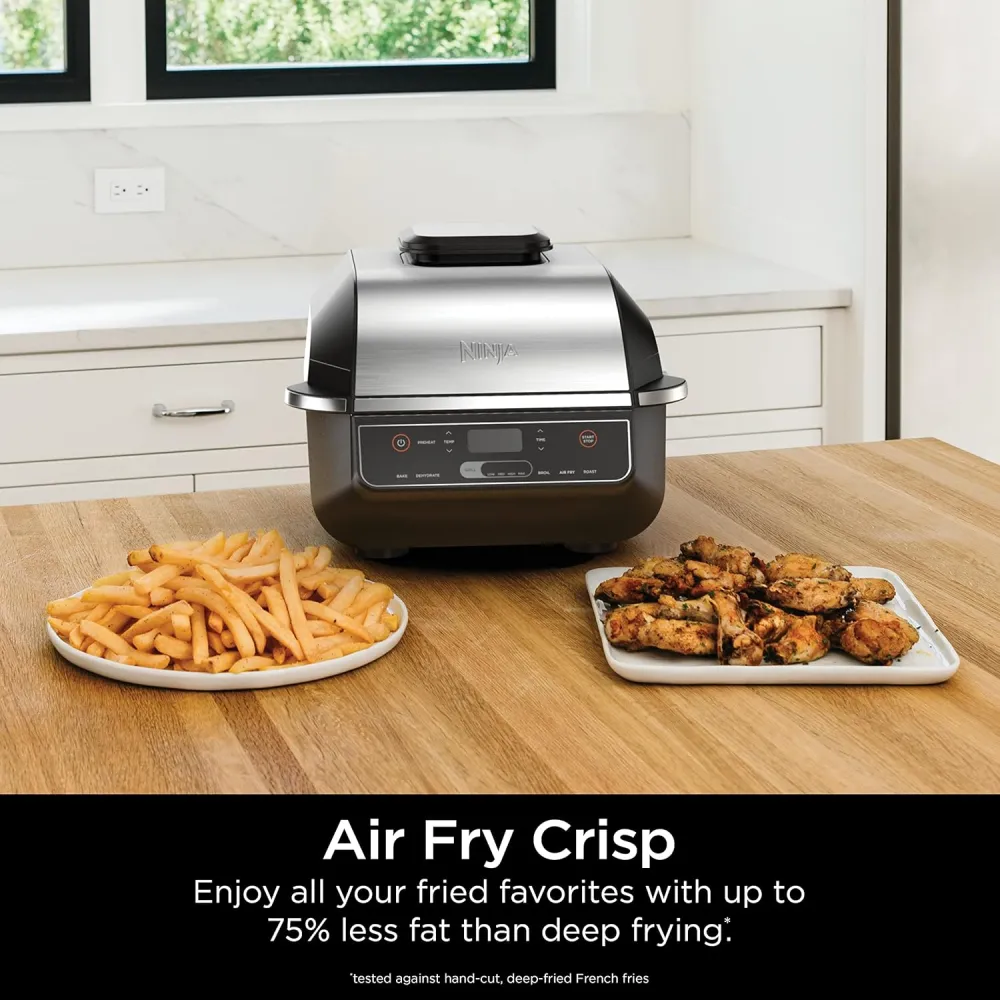 Ninja EG201 Foodi 6-in-1 Indoor Grill with Air Fry