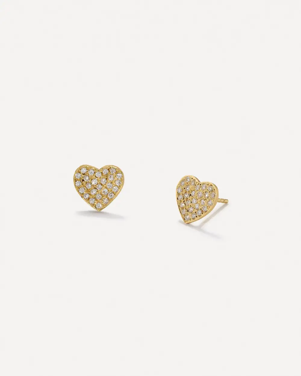 Pave Love Stud Earrings
