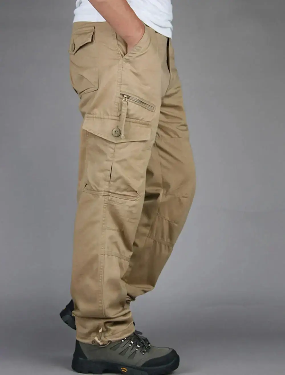 Unique Straight Cargo Pants for Men