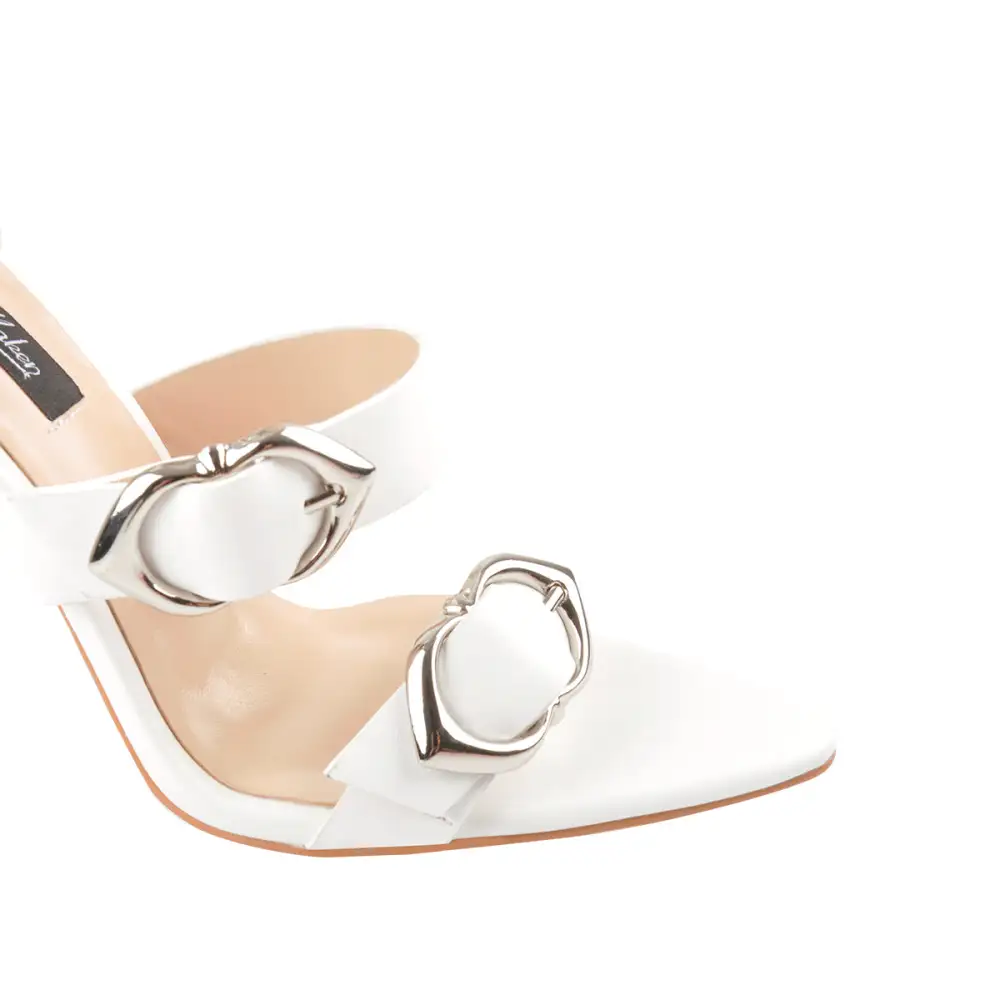 Ankle Strap Buckle Band Stiletto Sandals