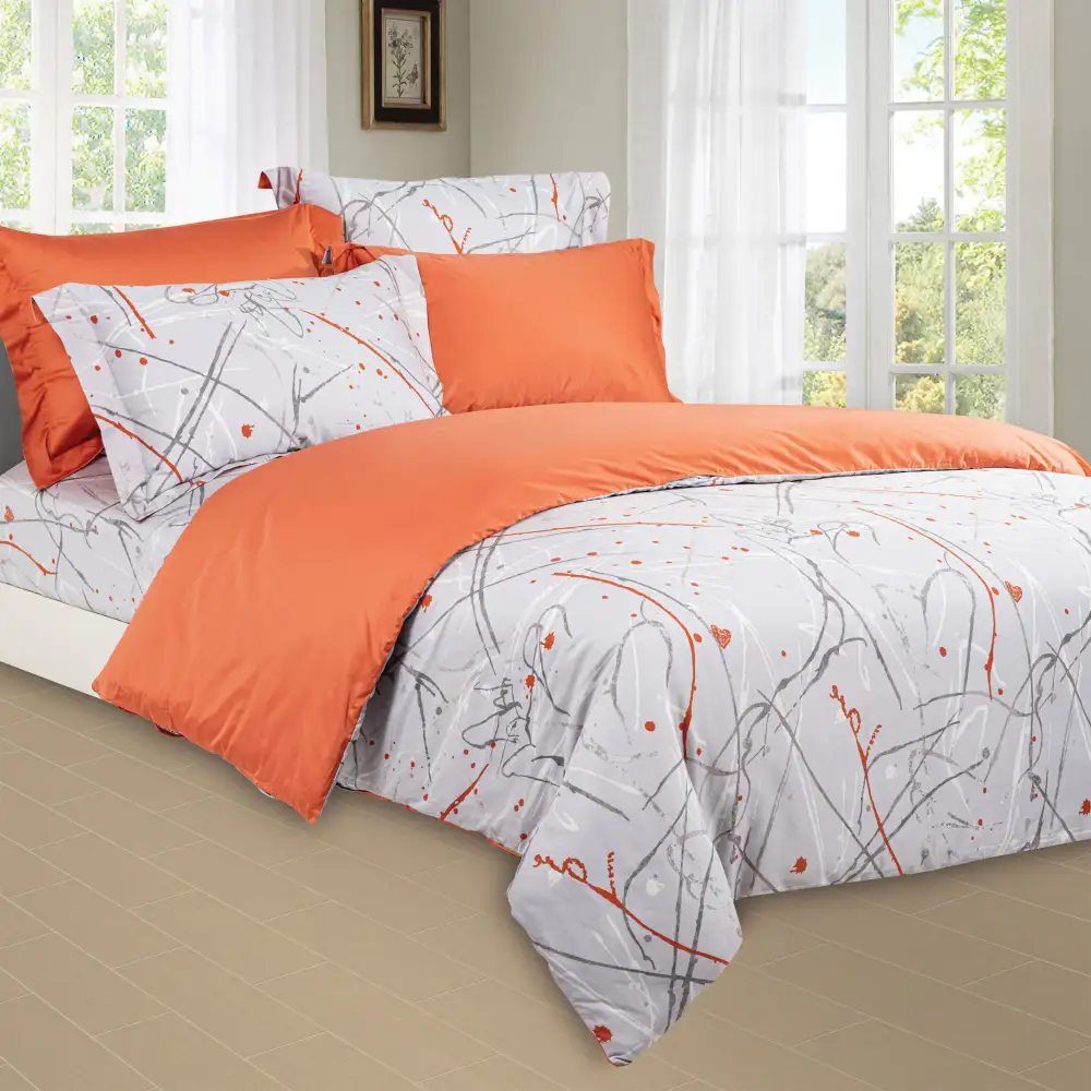 Refined Cotton Woven Coordinated Bedding Collection