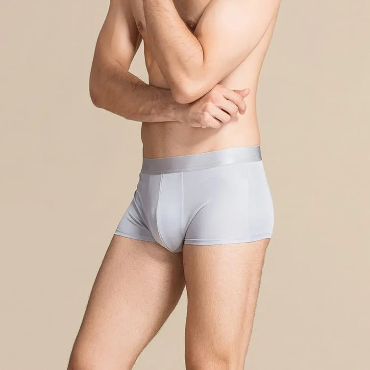 Smooth Silk Mid Rise Boxer Briefs