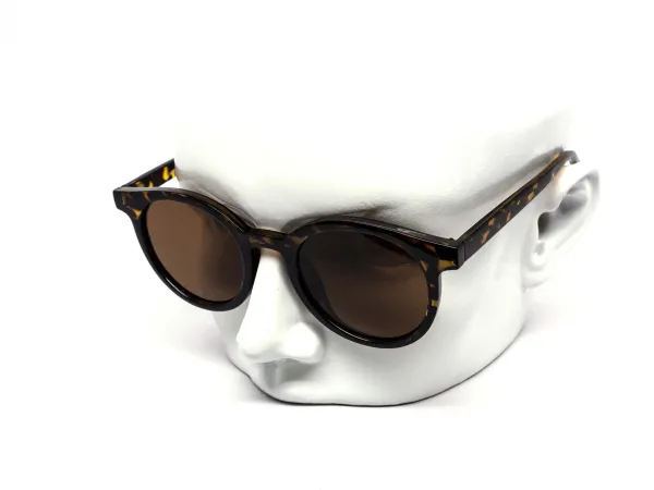 12-Pack Classic Round Dark Lens Sunglasses