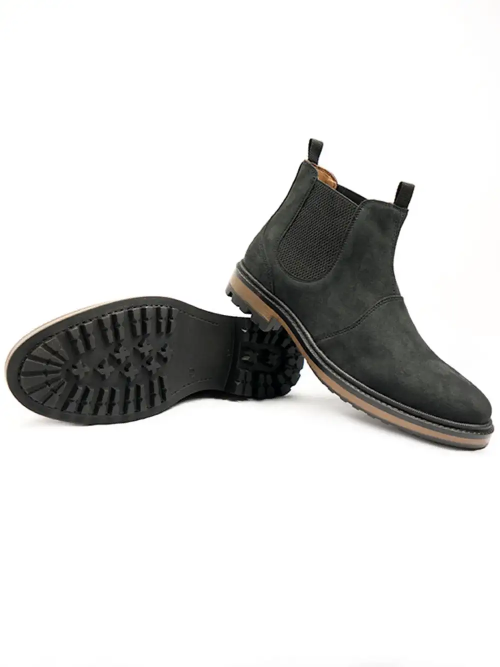 Women's Water Resistant Vegan Suede Chelsea Boots