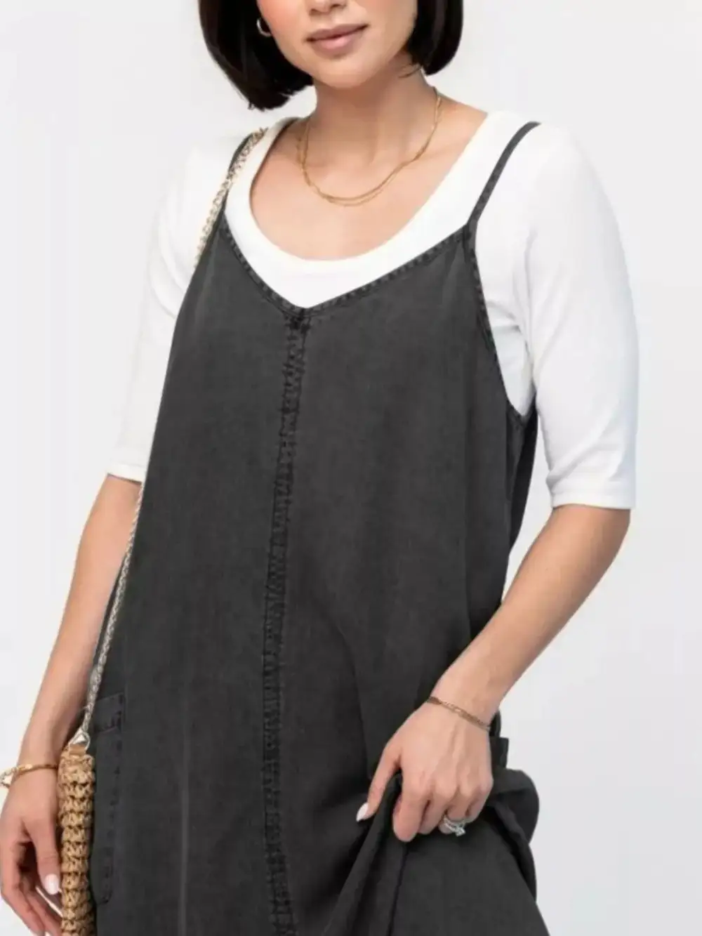 Denim Maxi Dress