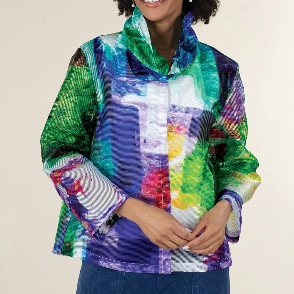 Abstract Burnout Jacket
