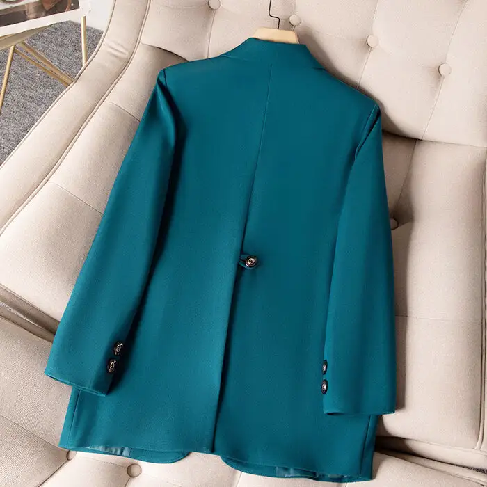 Women's Classic Two-Button Blazer And Trousers Set
