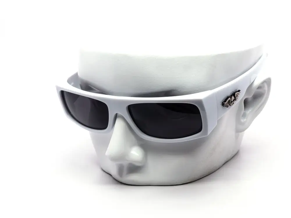 12-Pack Chunky Sport Shield Wraparound Silver-Tone Sunglasses
