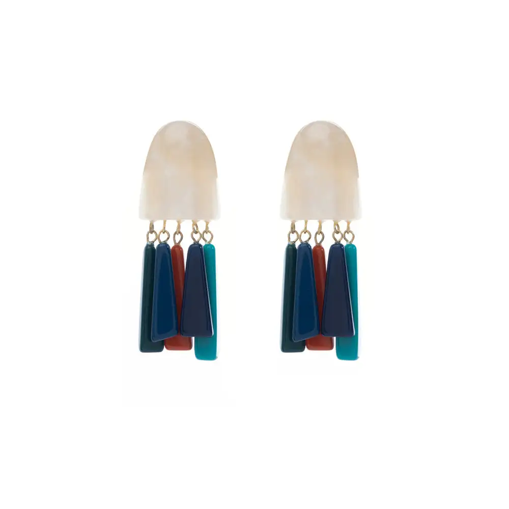 Bold Ornate Artful Statement Earrings