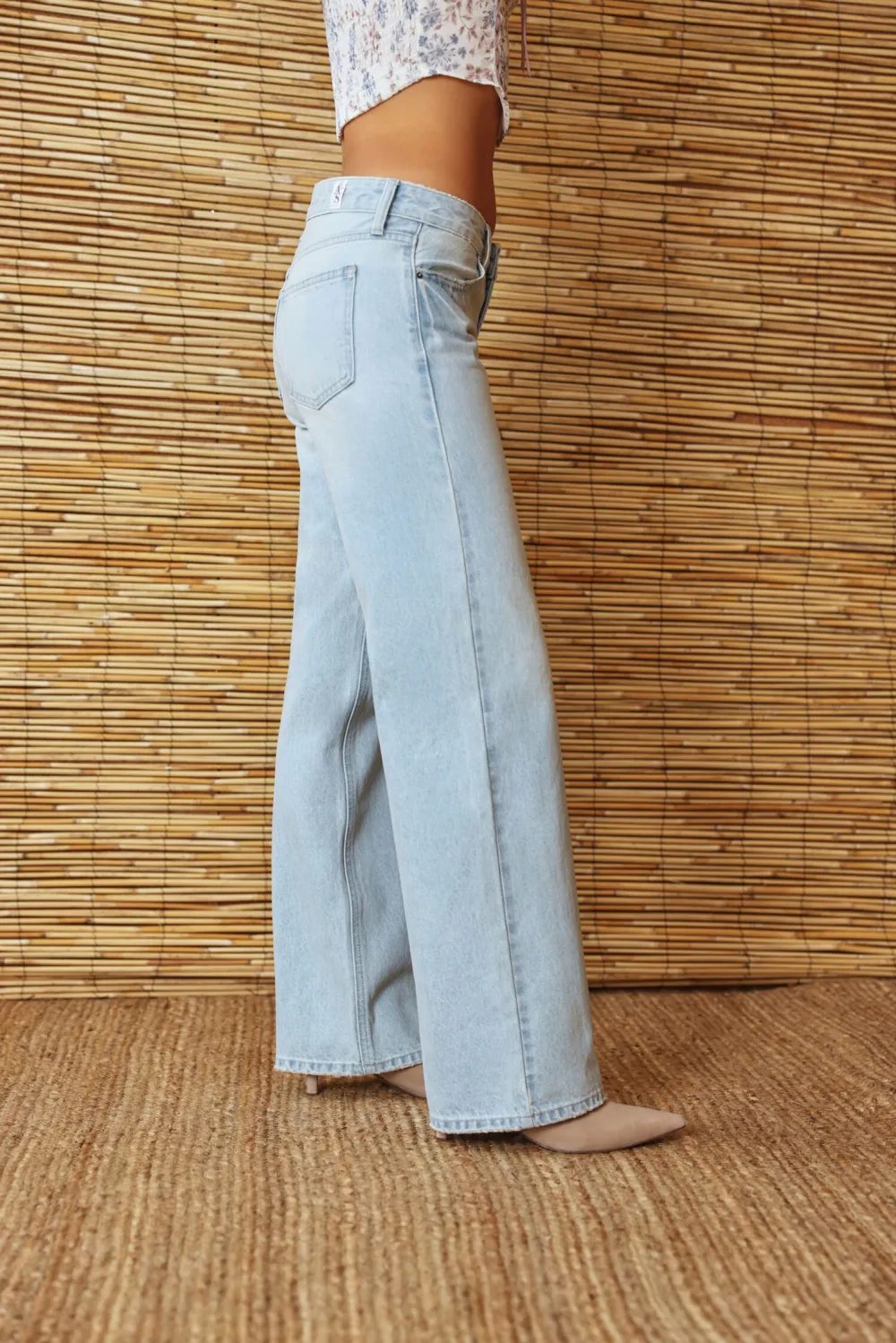 Straight Leg Baggy Jeans