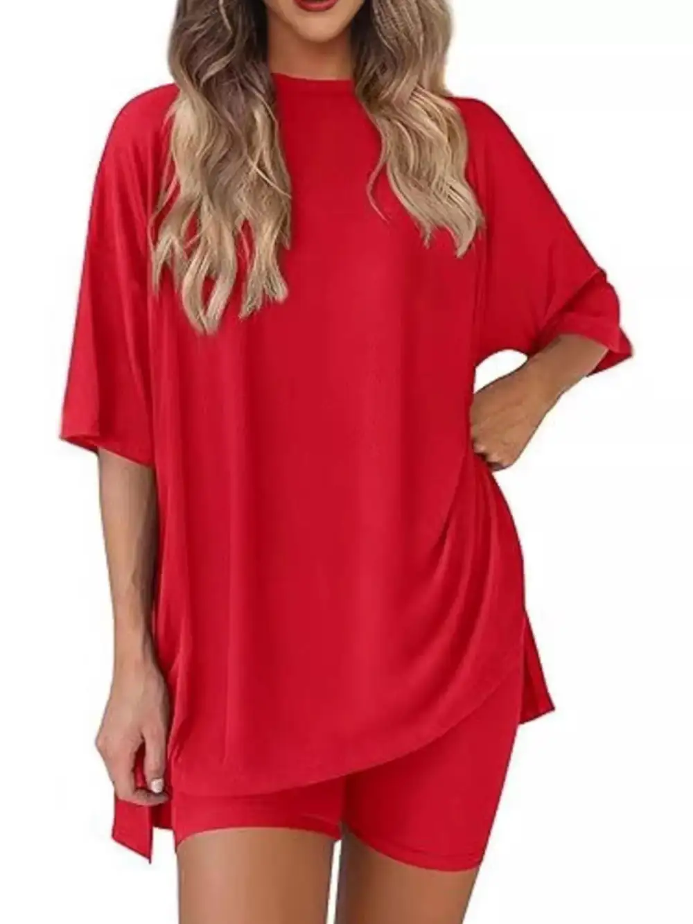 Half Sleeve T Shirt and Shorts Set
