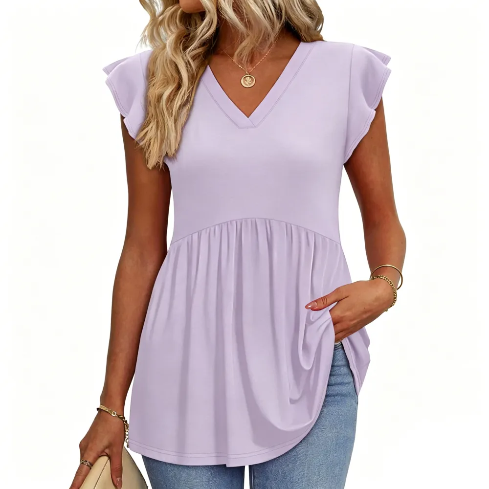 Women's Summer Tops 2026 Babydoll Shirts