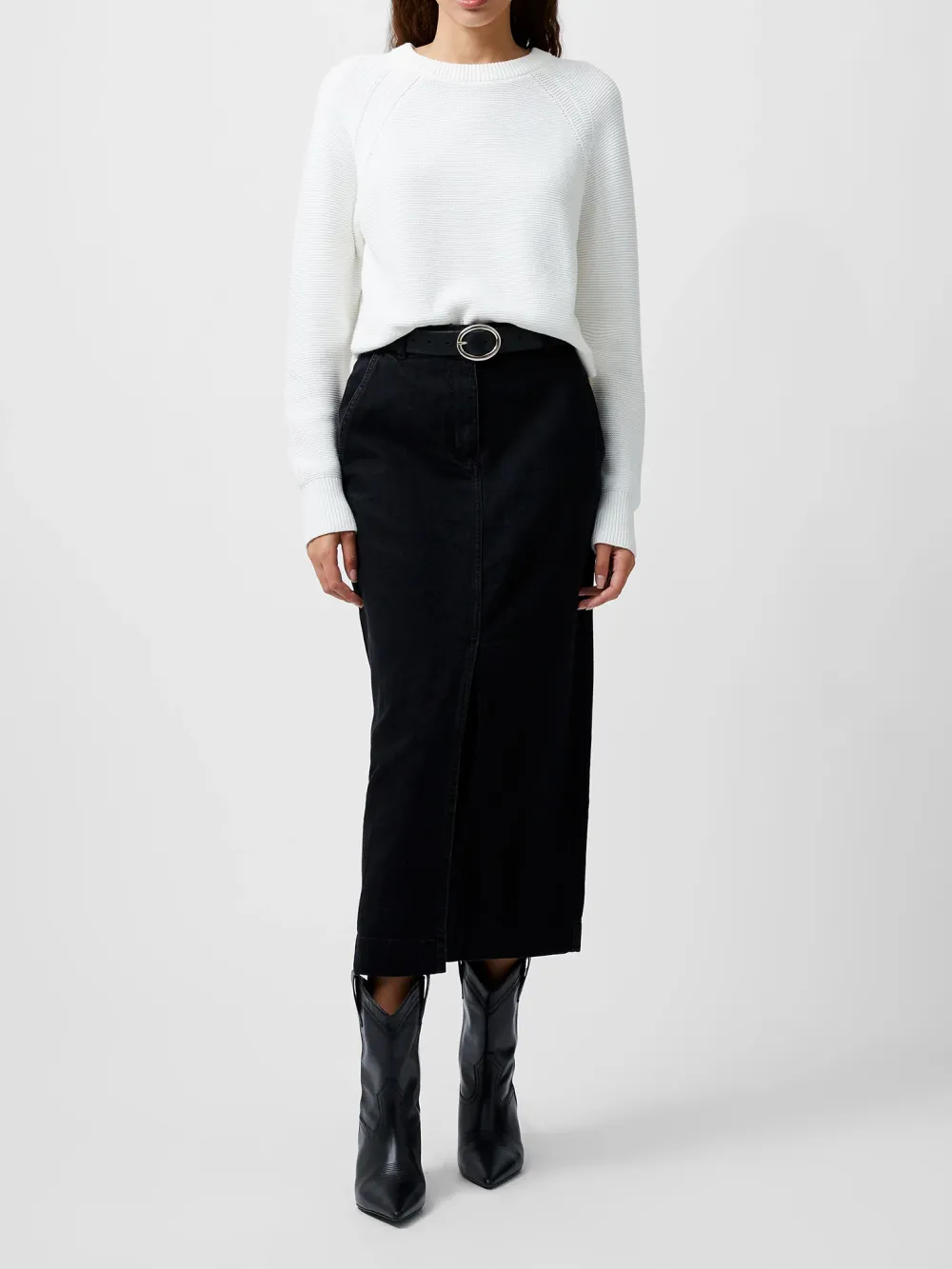 Simple And Versatile Round Neck Commuter Style Sweater