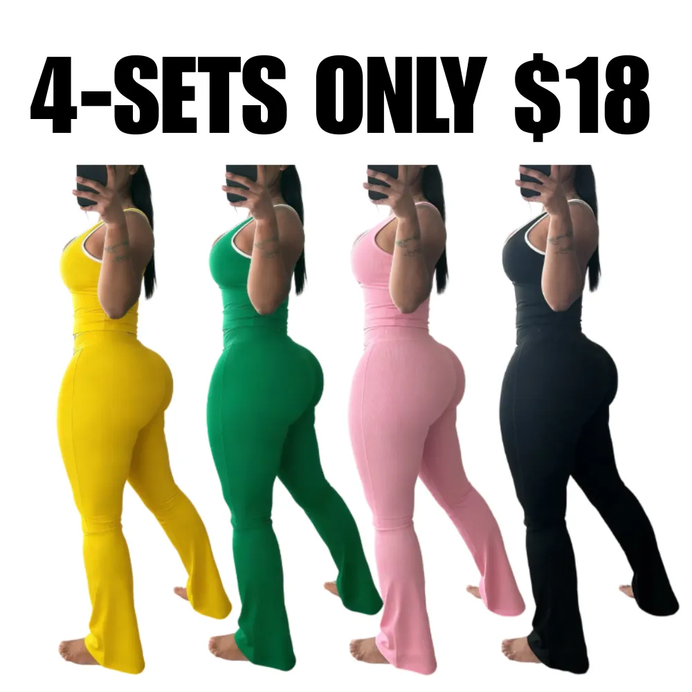 Women's Sleeveless Gym Yoga Outfit
