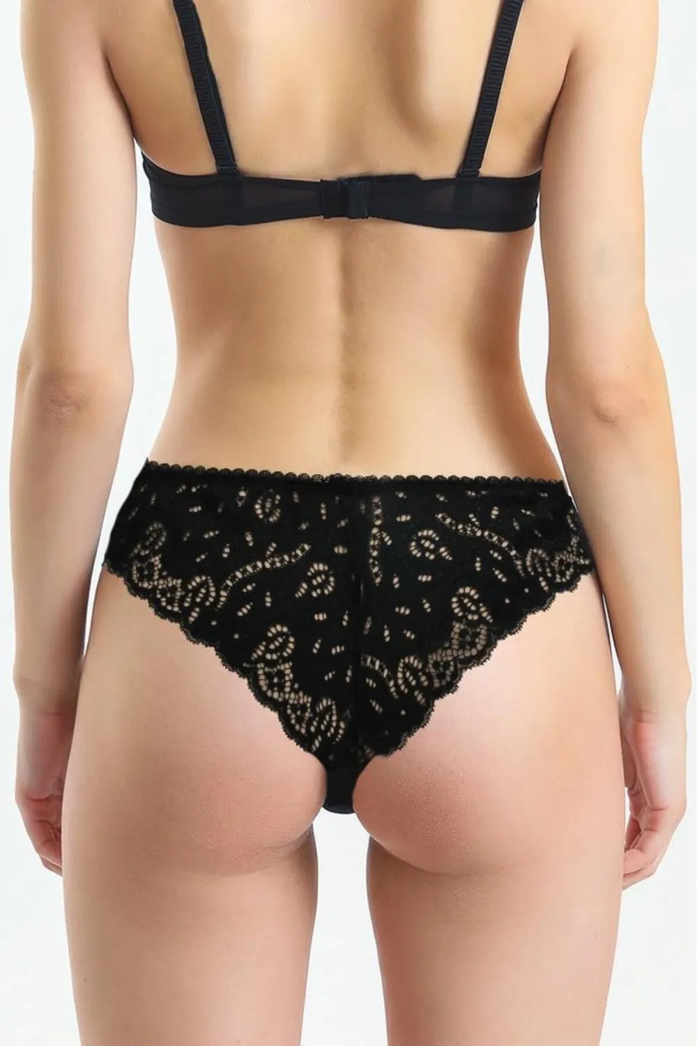 Supportive Lace Brazilian Panties