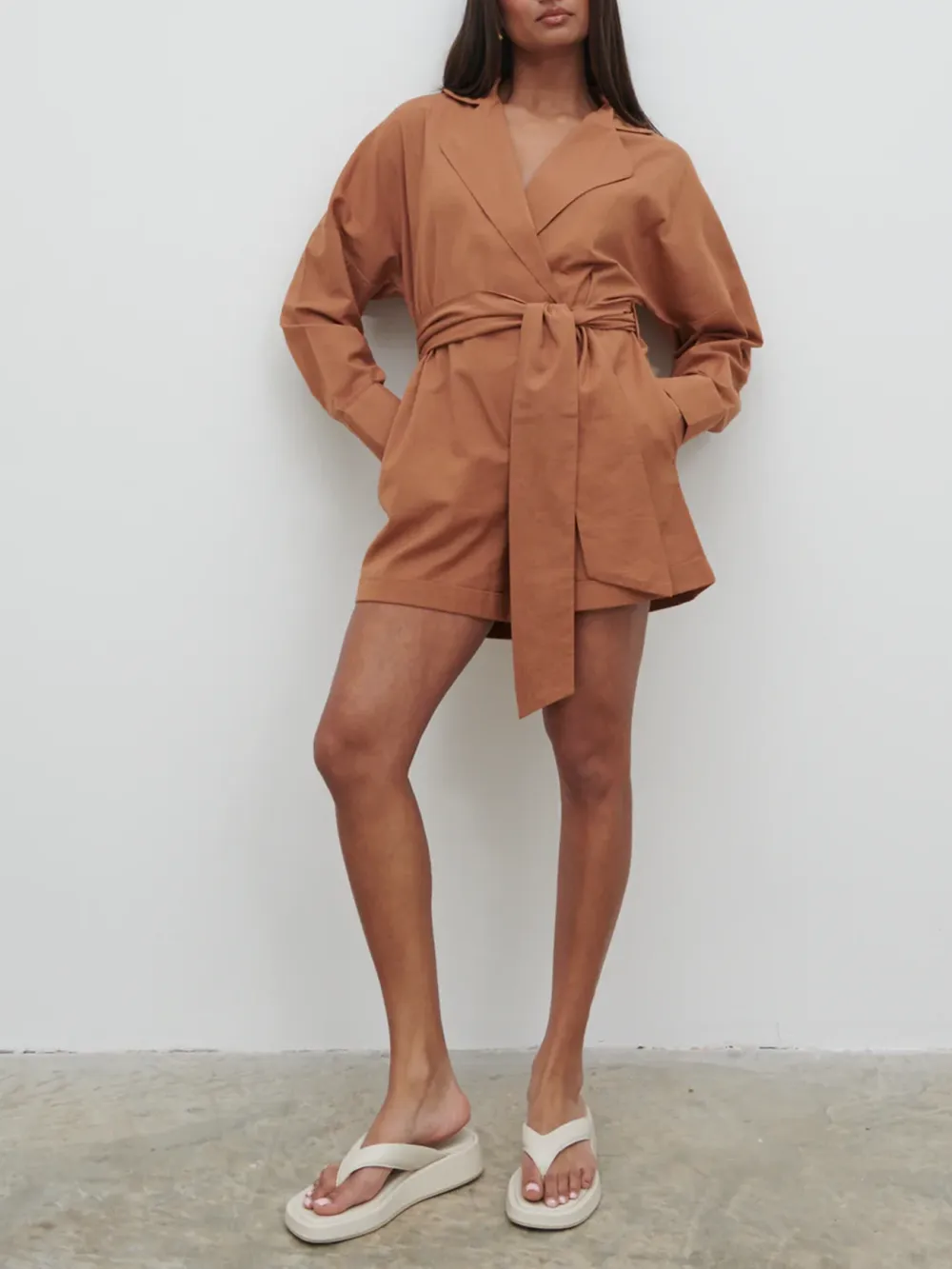 Daily Belted Playsuit