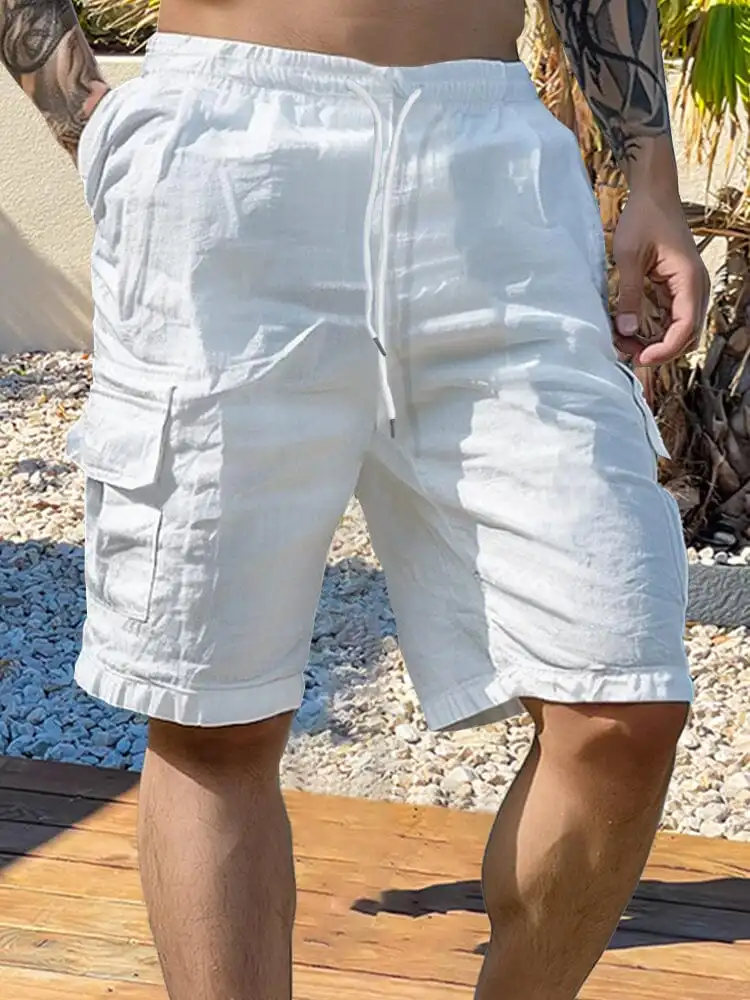 Men's Versatile Cargo Cotton Shorts