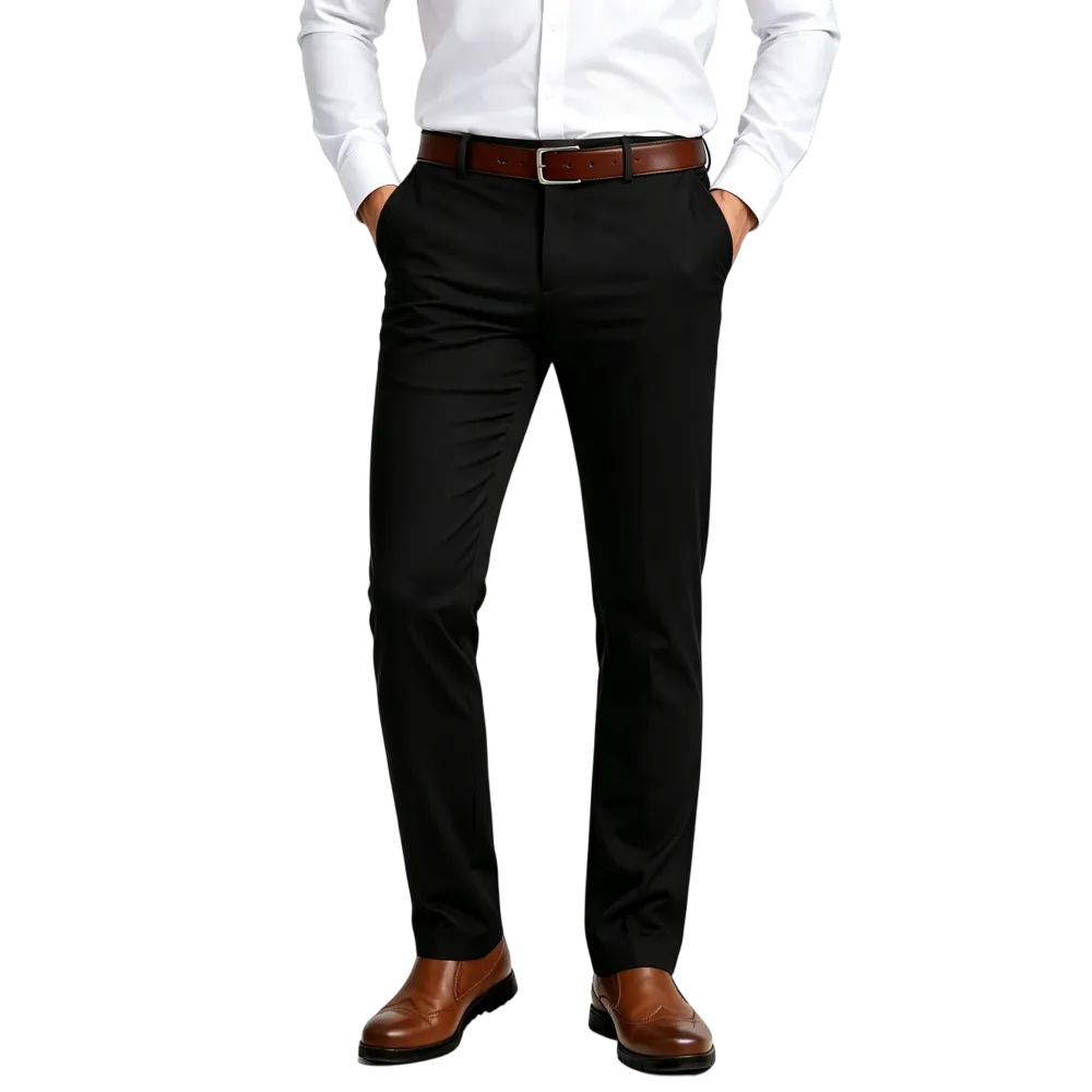 🔥 Men's Flex Stretch Slim Fit Pants | Casual Dress Pants (As low as $1.50 each!)