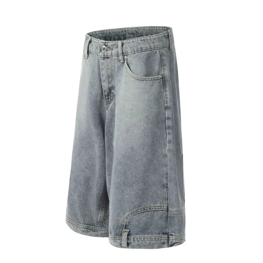 Men's Classic Loose Fit Denim Shorts
