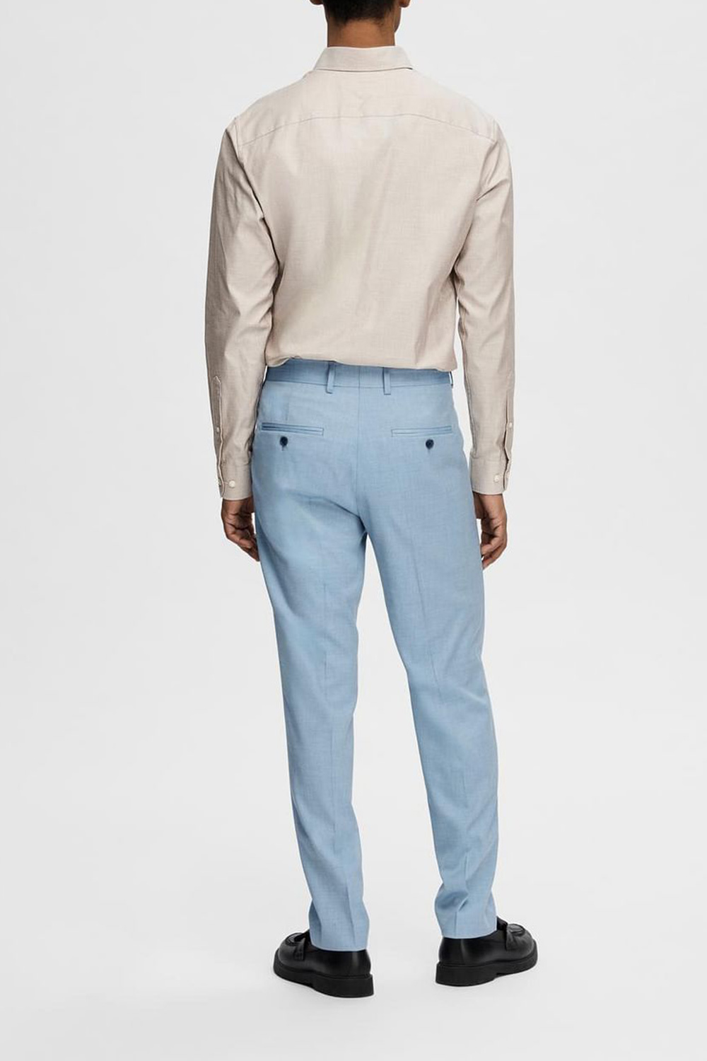 Brown Jersey Slim Fit Shirt