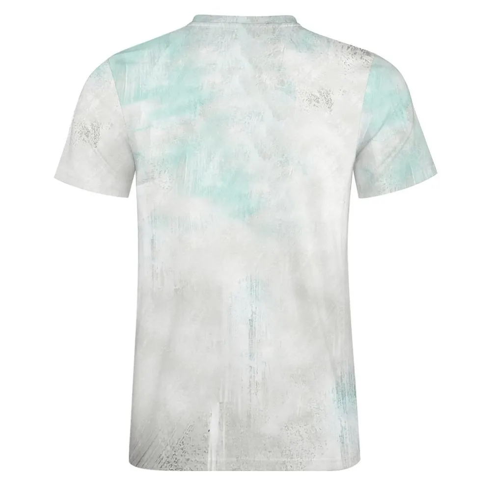 Men's Jesus Cross Print Shirt