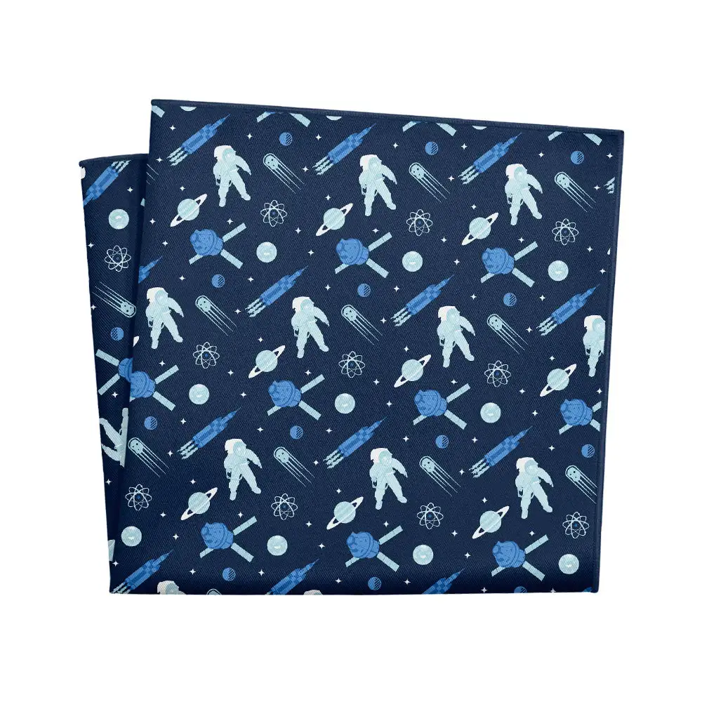 Versatile Elegant Space Motif Pocket Square