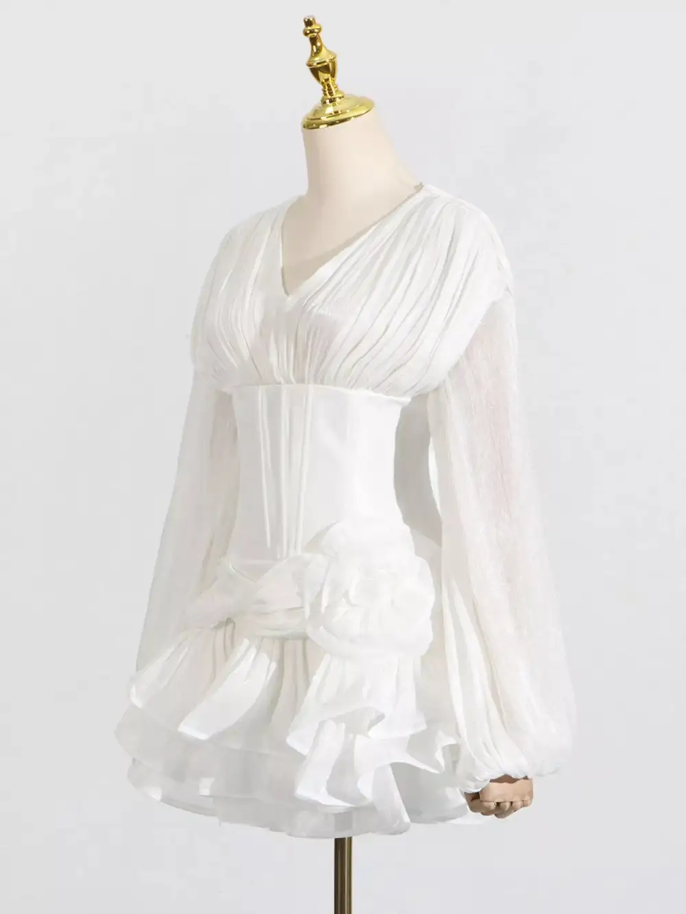 Ruffle Mini Dress