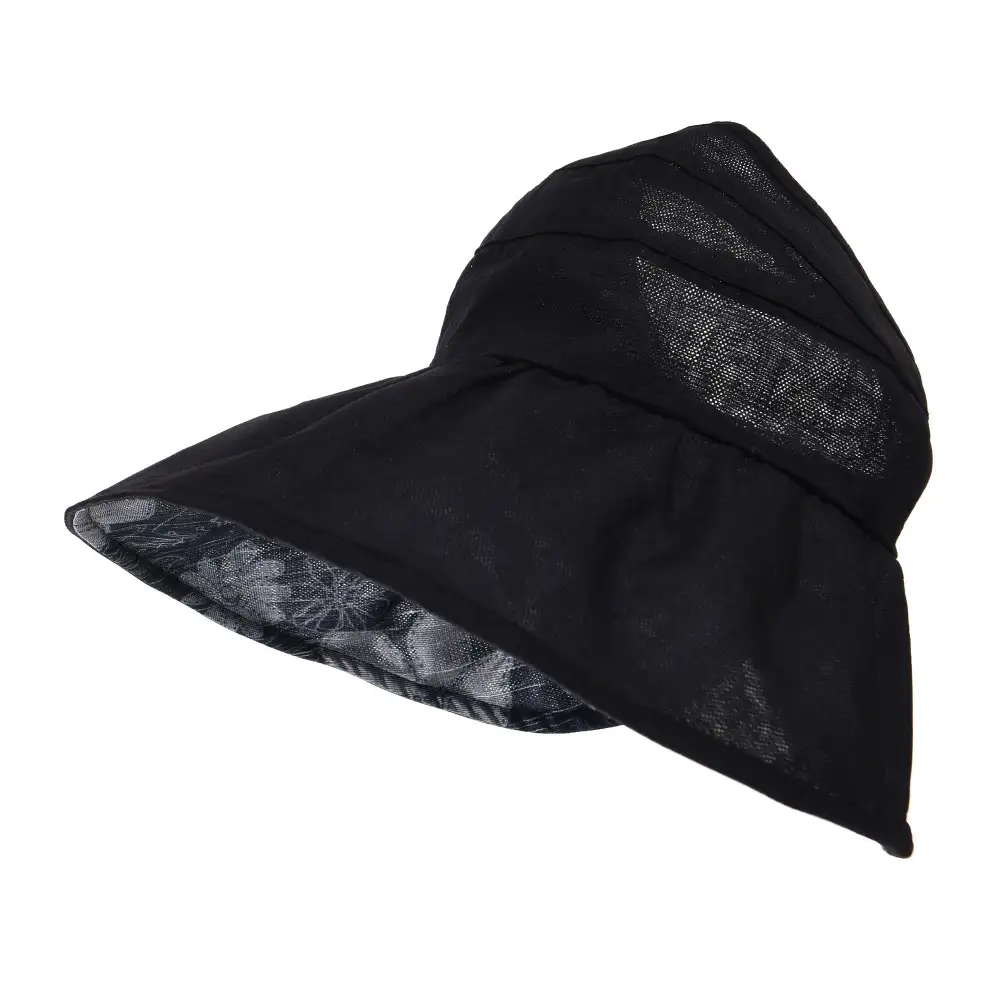 Wide Brim Floppy Floral Sun Hat