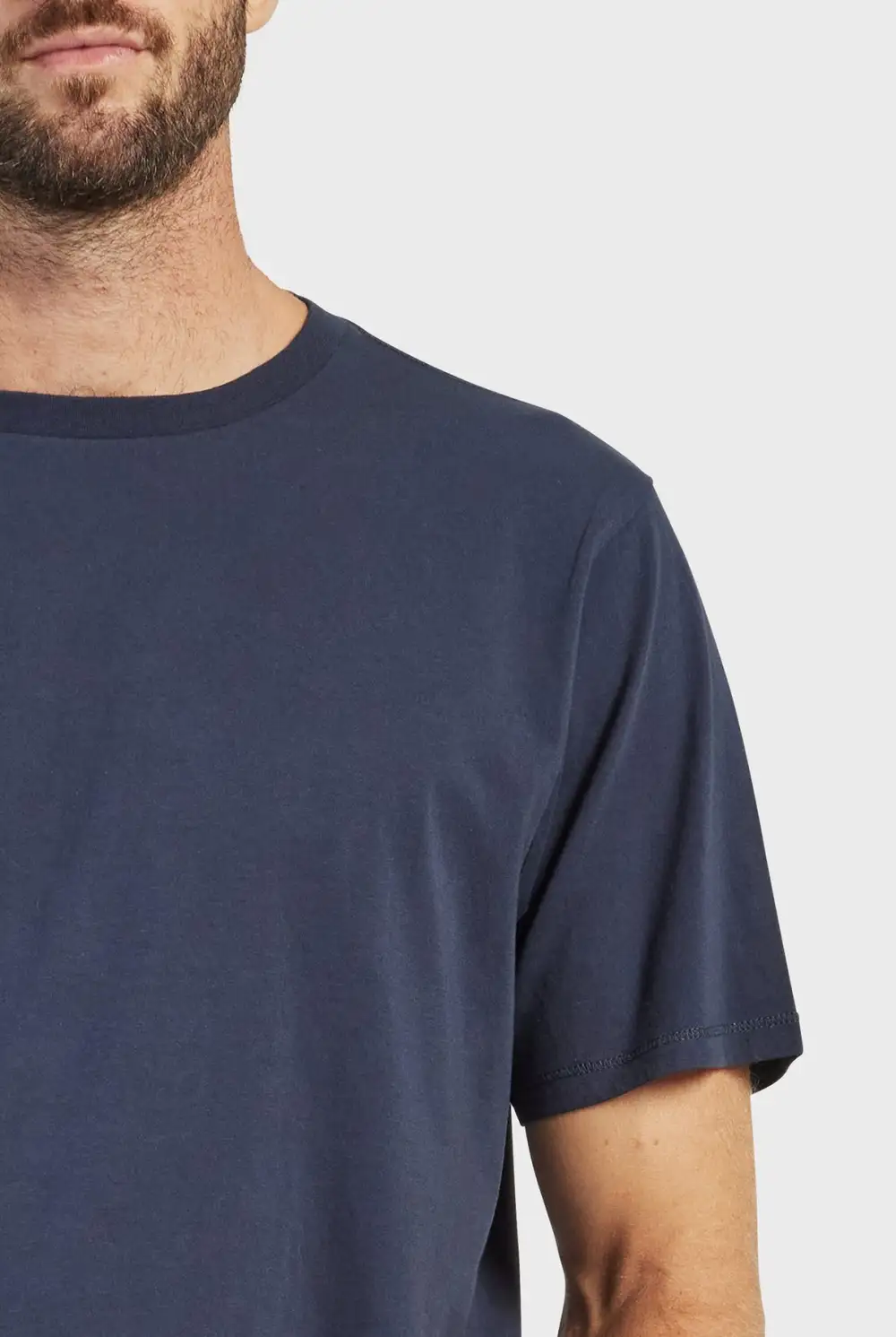 Short Sleeve Crew Neck Basic Tee