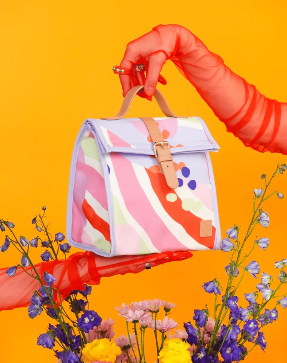 Festive Lunch Satchel With Strap